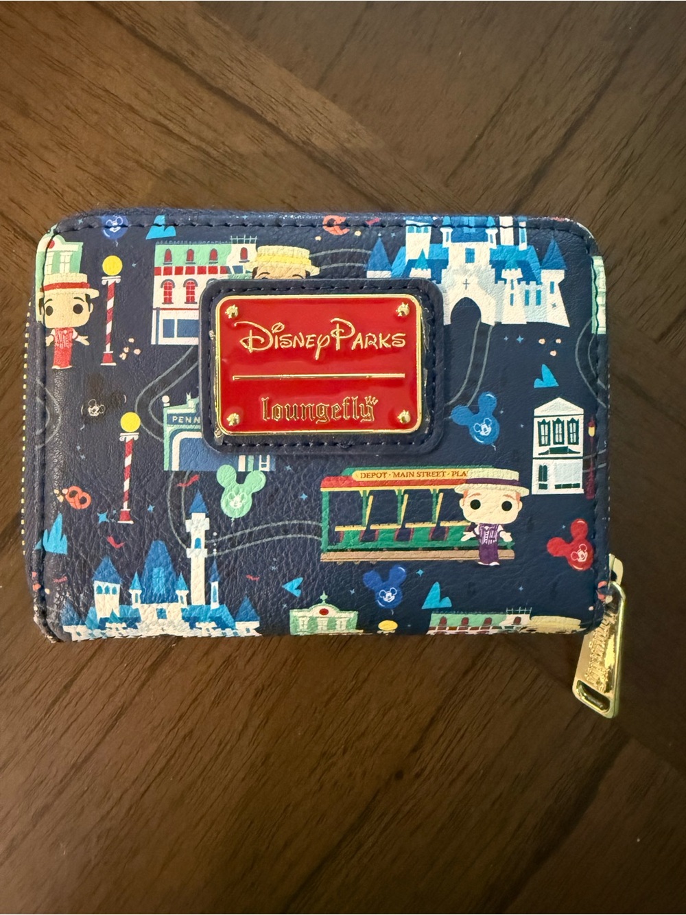 Disney Parks Loungefly Main Street Dapper Dans Wallet